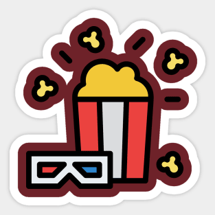 It's a MOVIE NIGHT Sticker